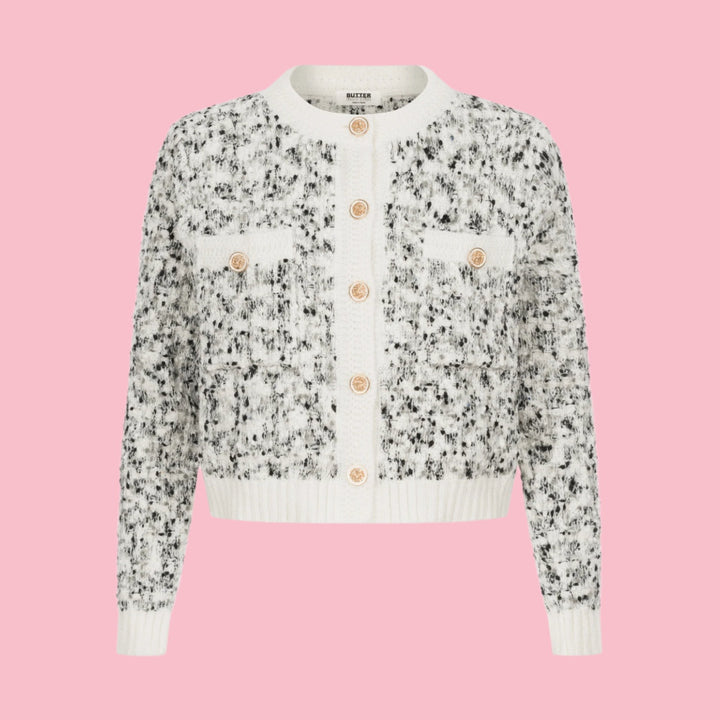 White Jacket with Black Accents